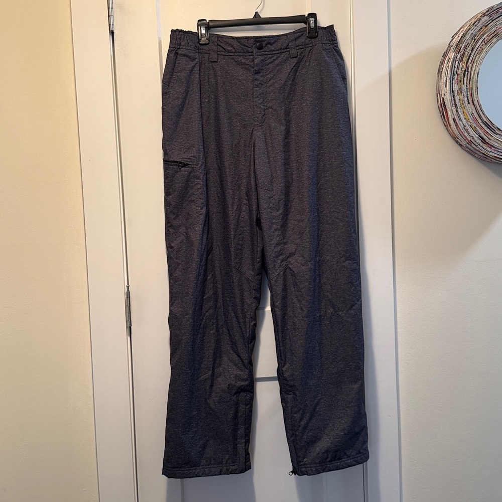 ZeroXposur Mens Ski Snow Water Wind Resistant Fleece Lined Pants Sz Large